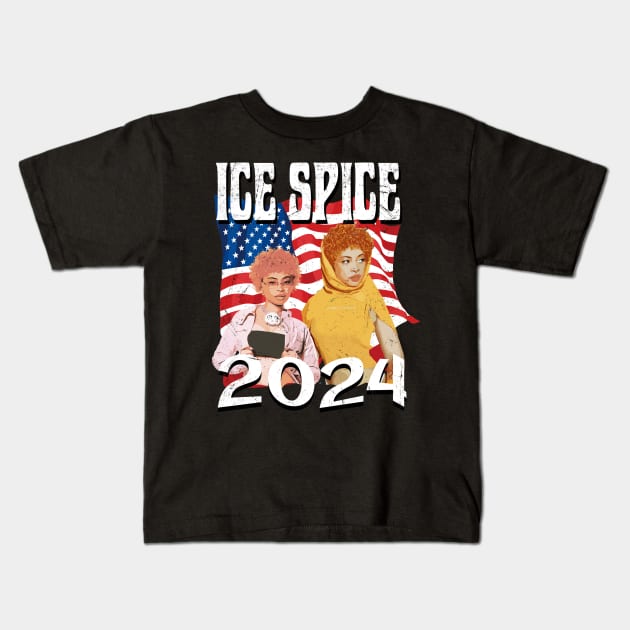 Ice Spice 2024 Kids T-Shirt by kalush club